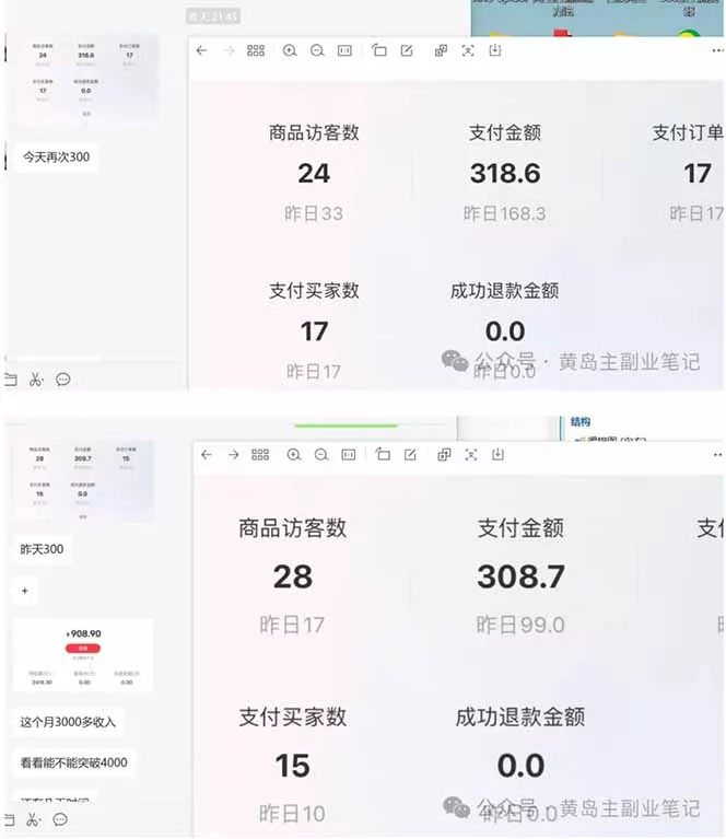黄岛主小红书考题虚拟项目1.0：不用卷K12也能月入过万(价值2988的课程