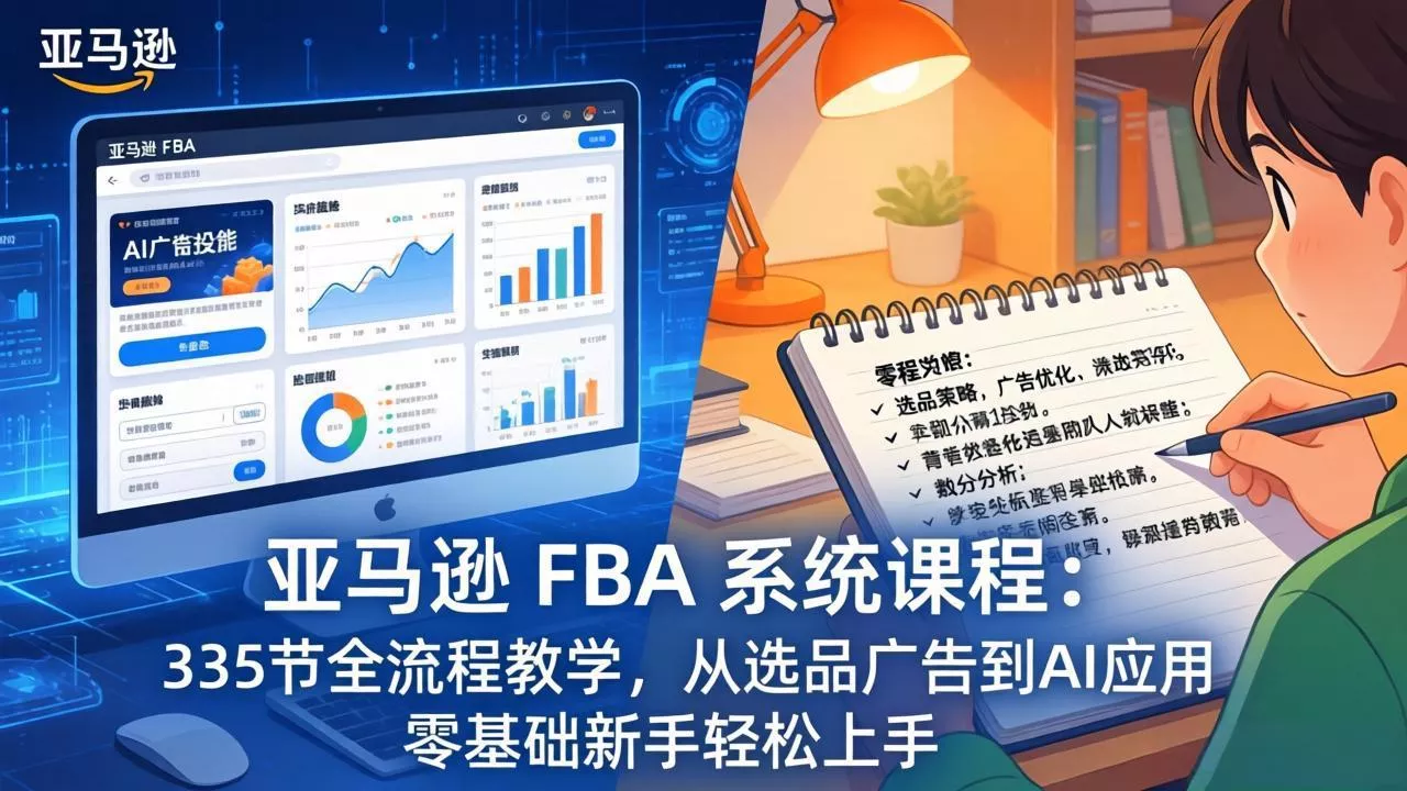 亚马逊 FBA 系统课程(更新26年3月 亚马逊 FBA 系统课程(更新26年3月